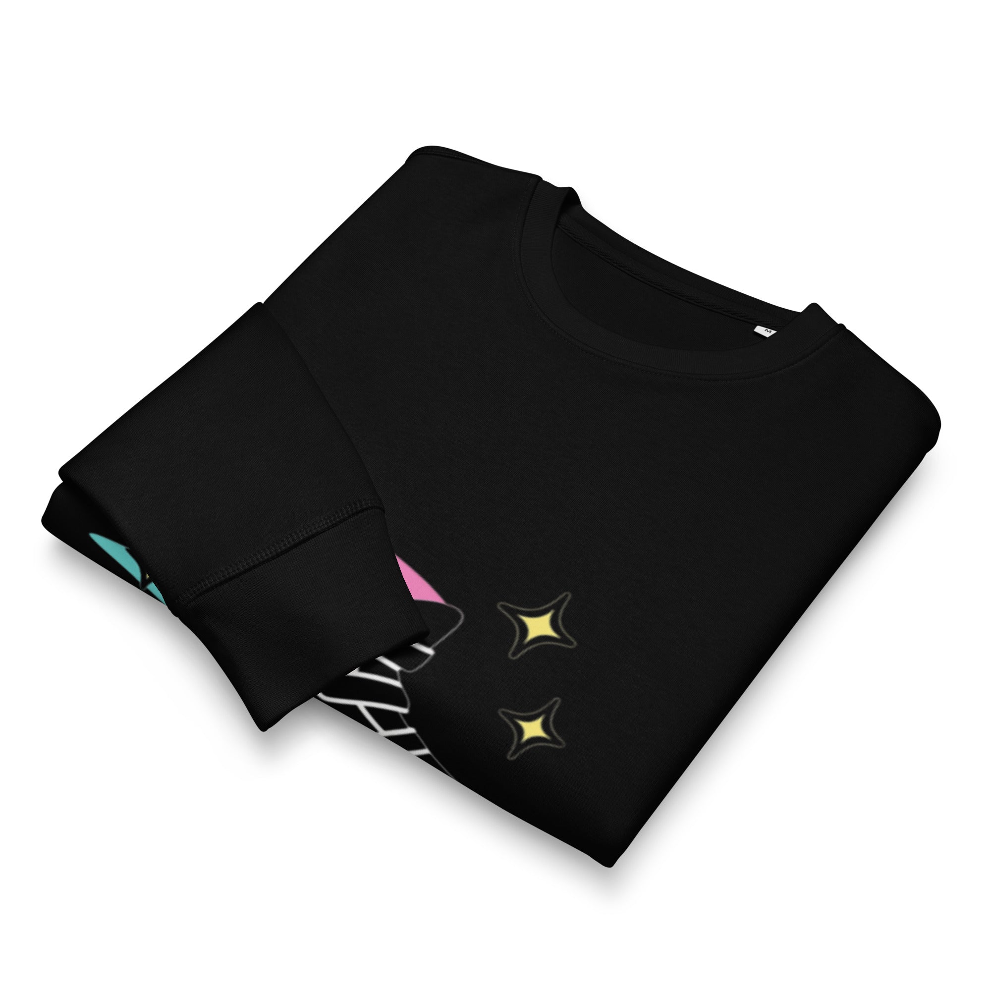 Organic Cotton Rollerblade Burst Sweatshirt ¨C GOTS & Vegan Certified