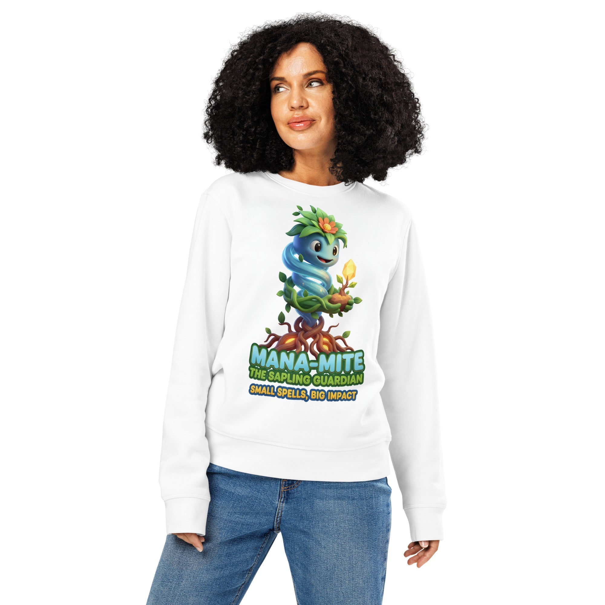 Mana-Mite Organic Sweatshirt ¨C The Sapling Guardian Edition