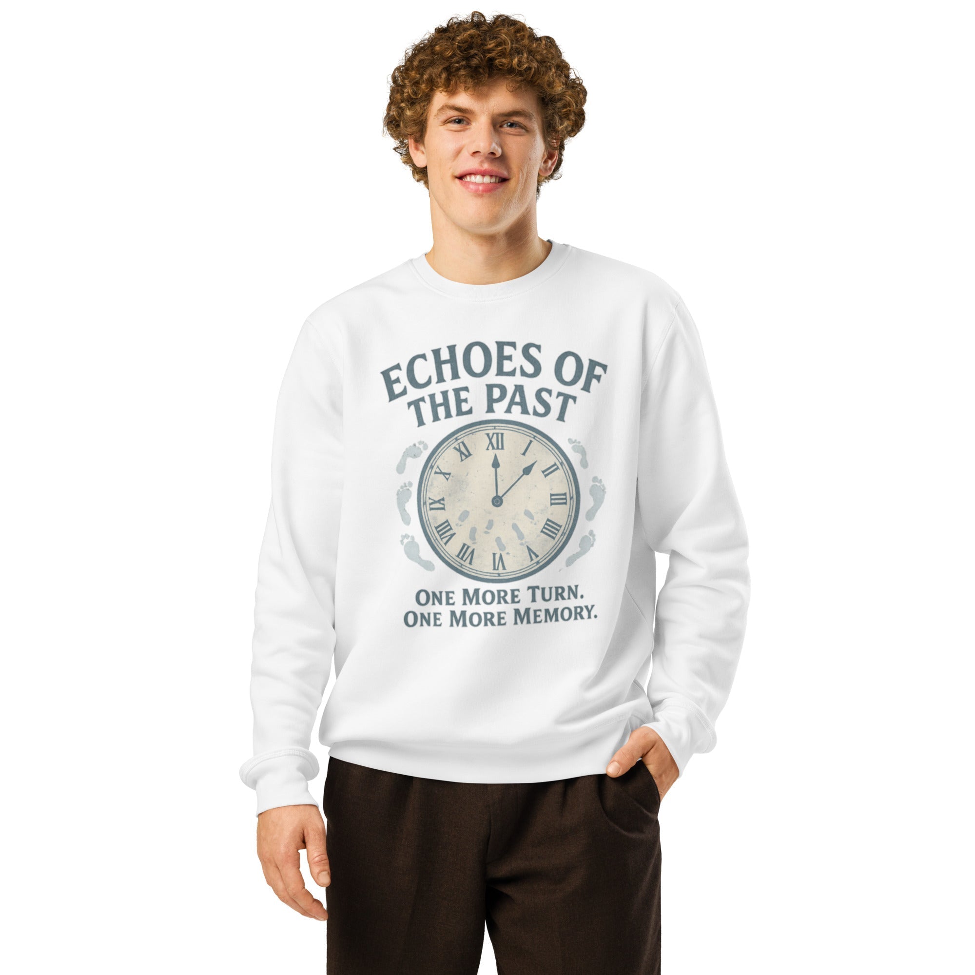 Echoes of the Past Organic Gamer Sweatshirt