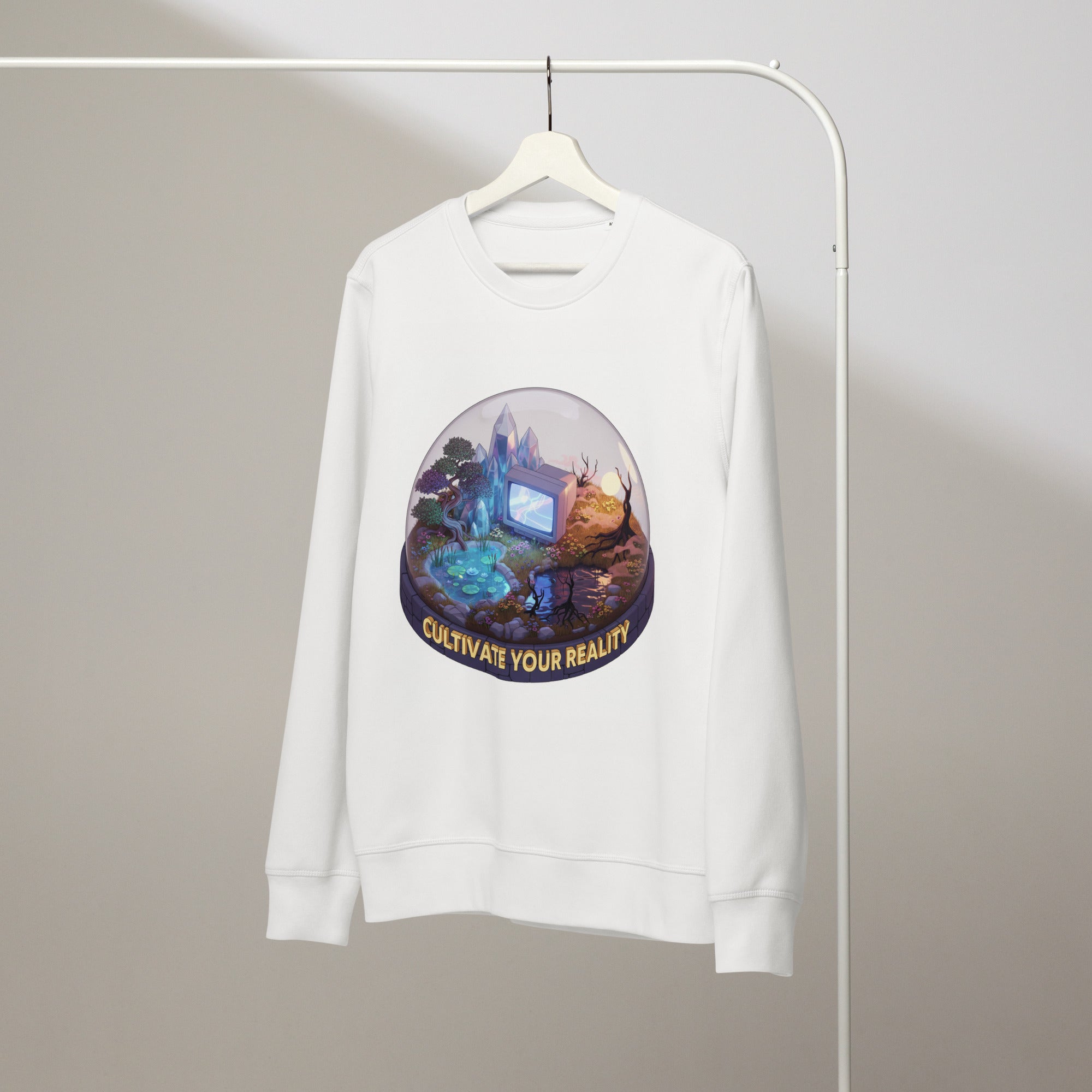 Cultivate Your Reality Organic Sweatshirt ¨C Eco Enchantment Edition