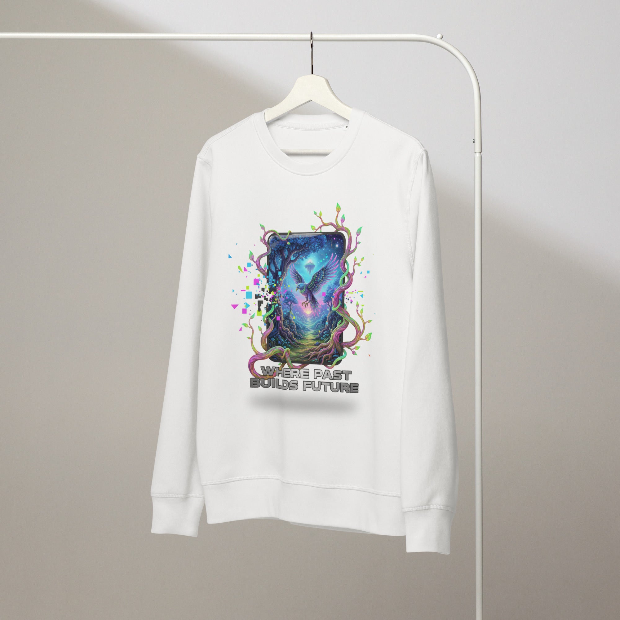 Mystic Font Organic Sweatshirt ¨C Arcane Future Edition