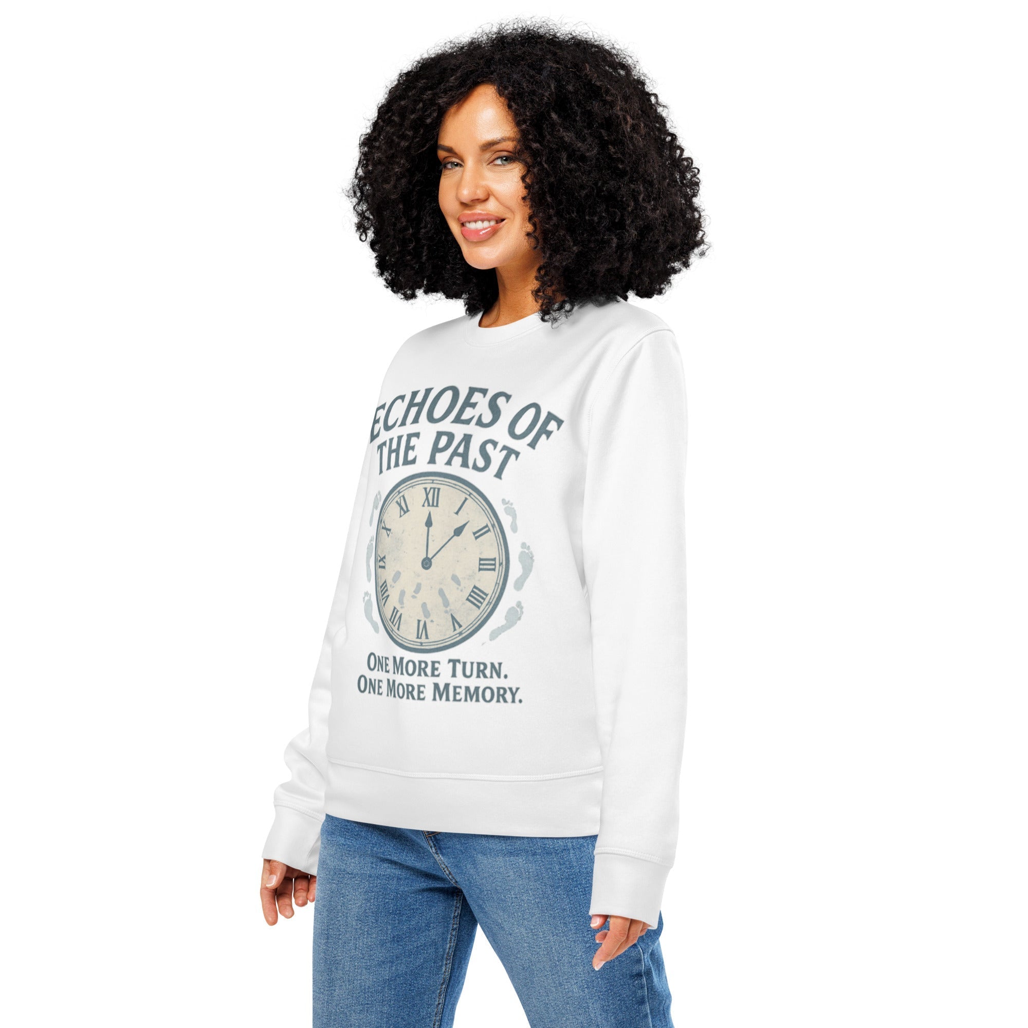 Echoes of the Past Organic Gamer Sweatshirt