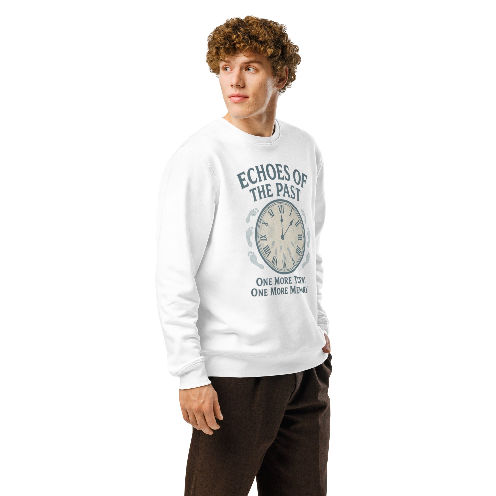 Echoes of the Past Organic Gamer Sweatshirt