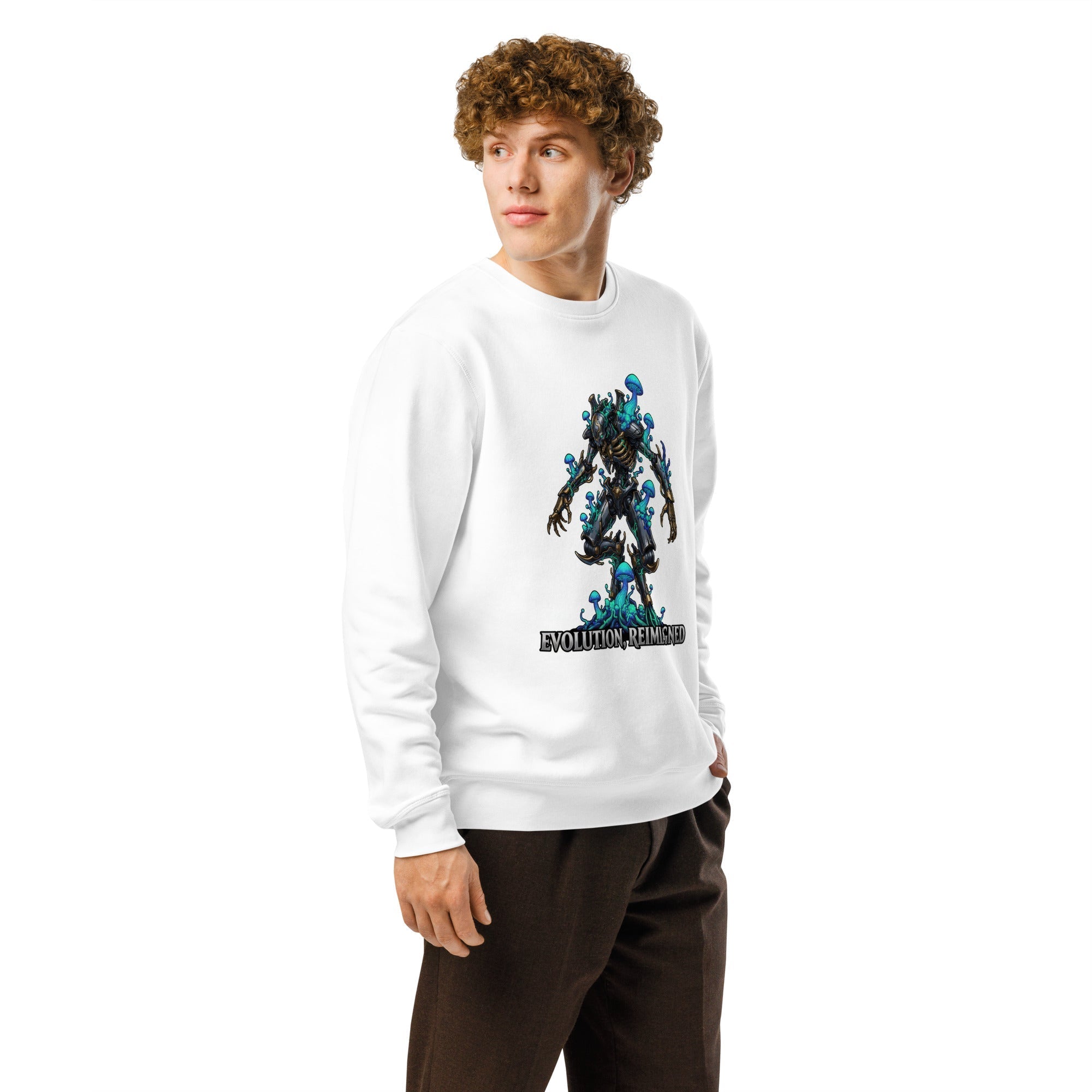 Evolution Reimagined Organic Sweatshirt ¨C Bio Arcane Edition