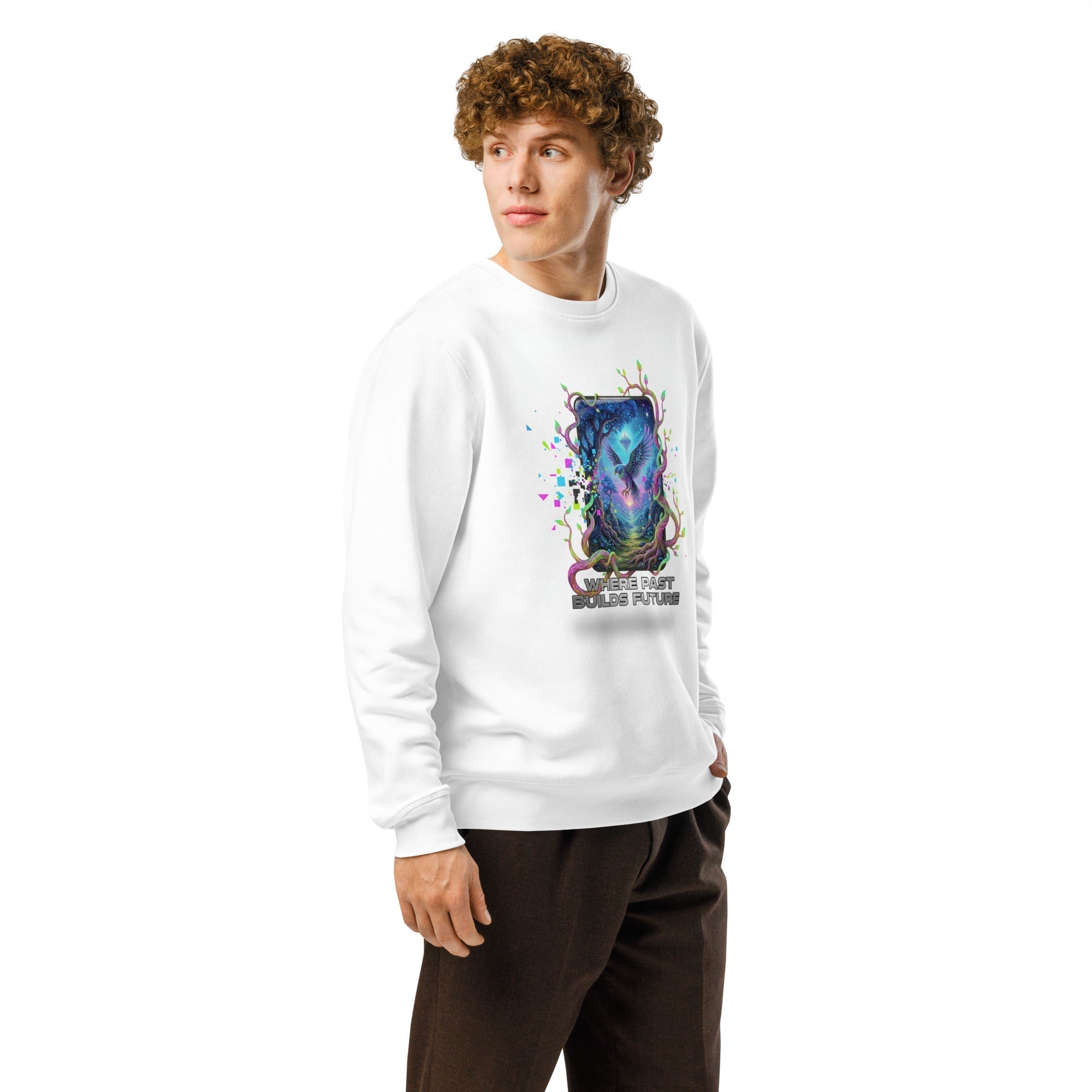 Mystic Font Organic Sweatshirt ¨C Arcane Future Edition