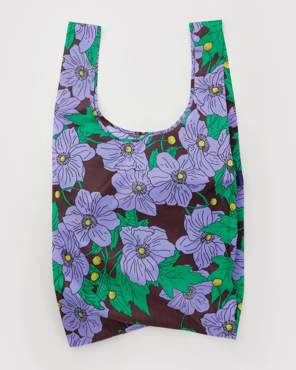 Big Baggu - Maroon Poppy