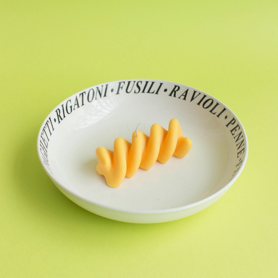 Fusilli Candle