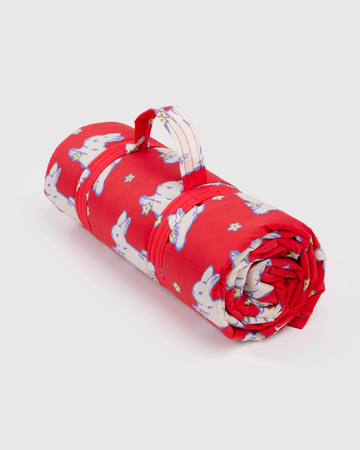 Baggu Puffy Picnic Blanket - Bunnies