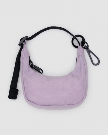 Crescent Bag Charm Dusty Pink