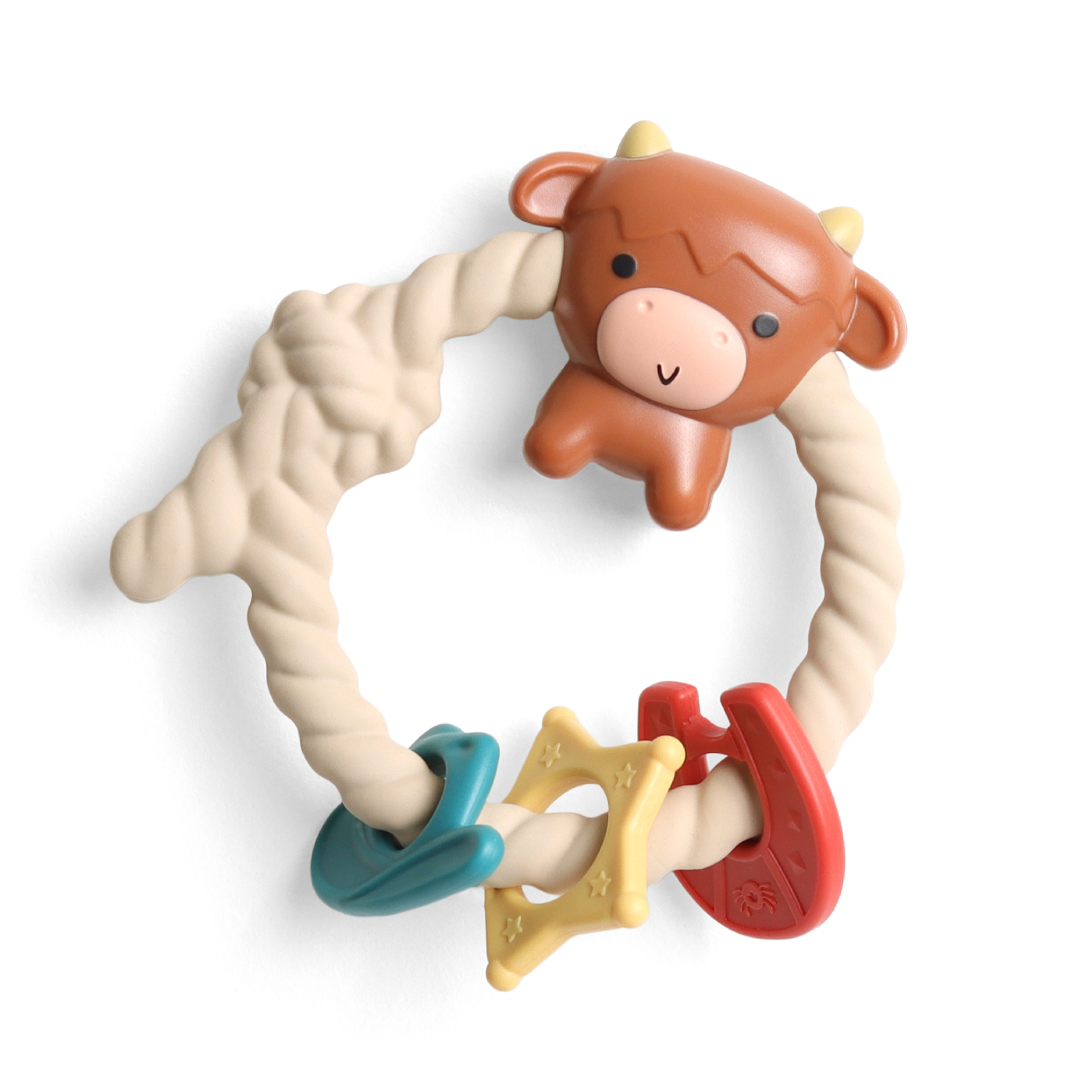 Ritzy Rattle Highland Cow