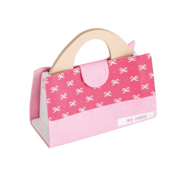 Purse Felt Wood Set