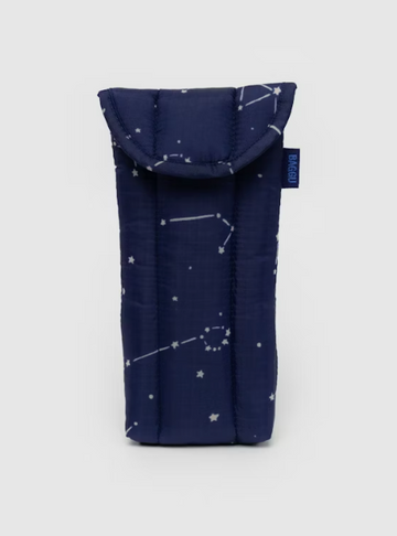Puffy Glasses Sleeve - Constellation Midnight