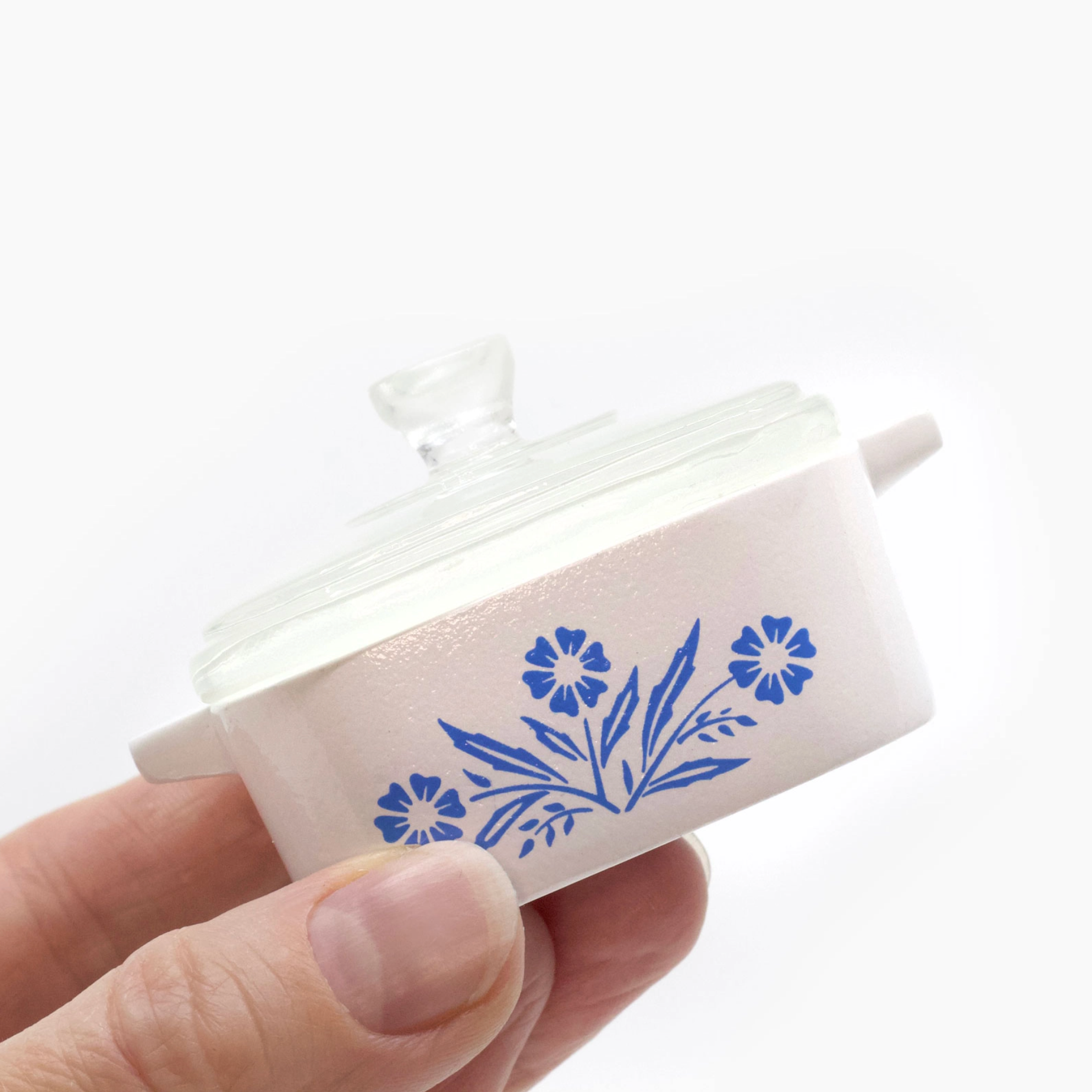Mini Cornflower Trinket Box