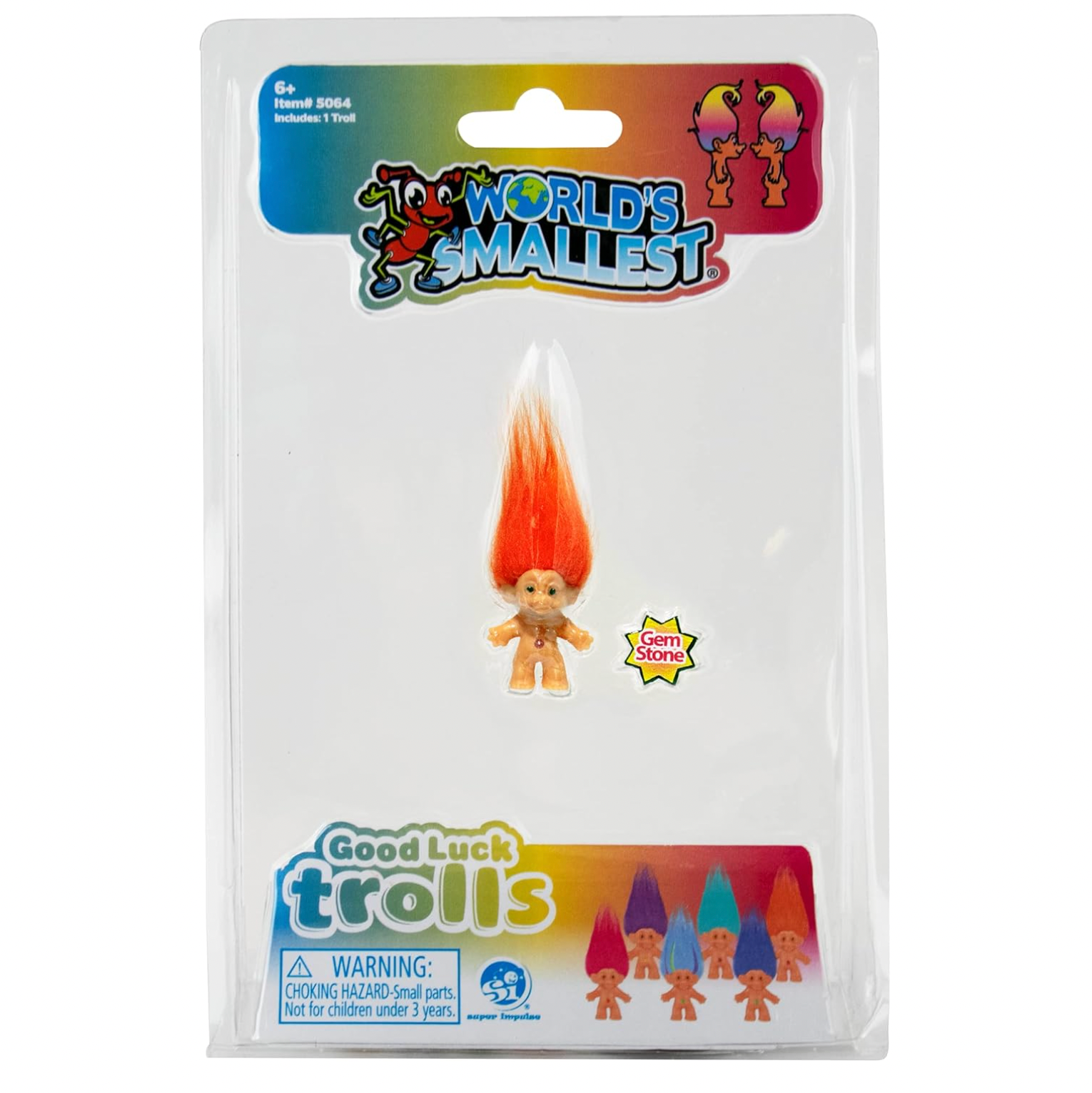 World's Smallest Good Luck Trolls