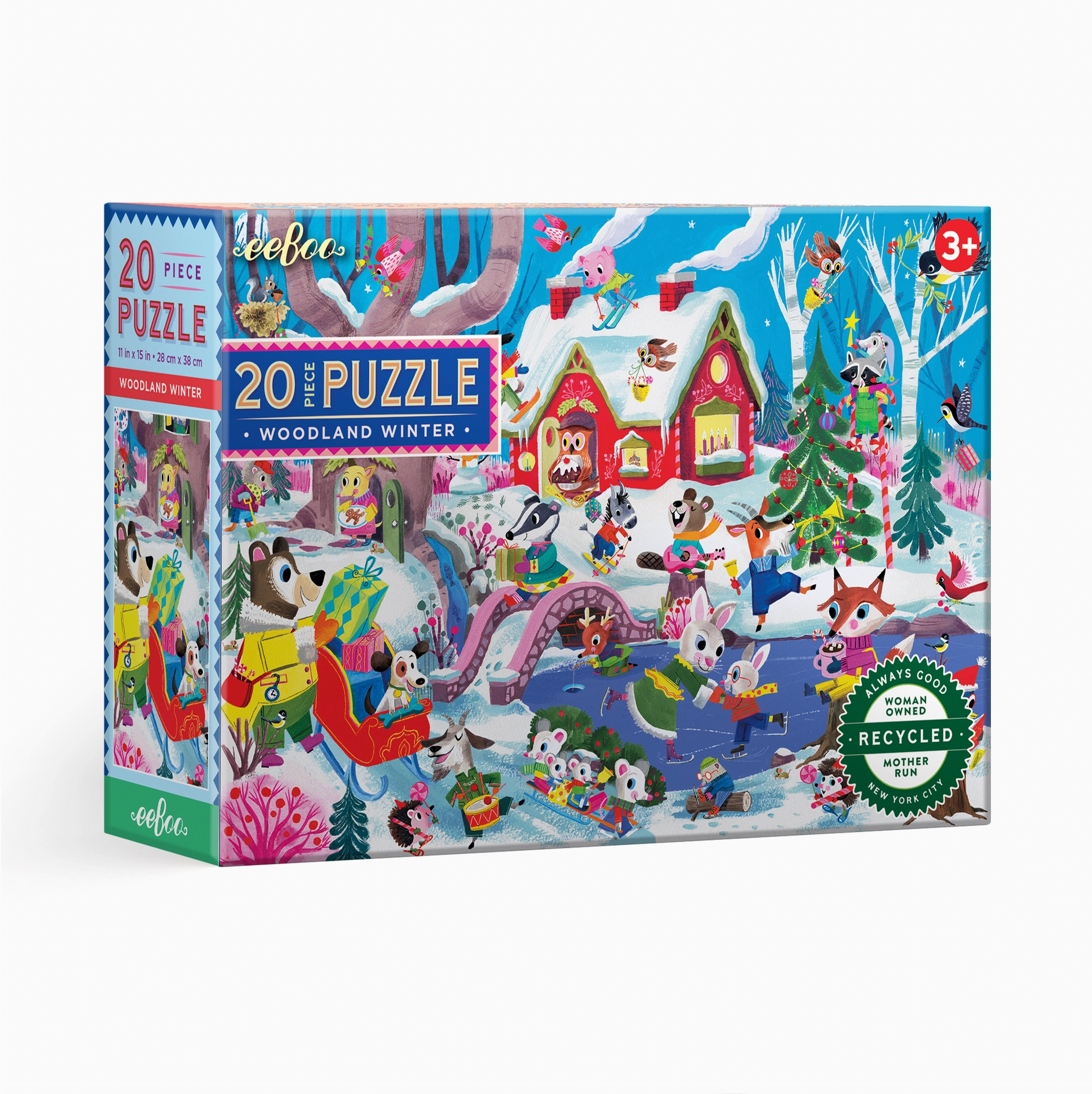 Woodland Winter 20 Piece Puzzle