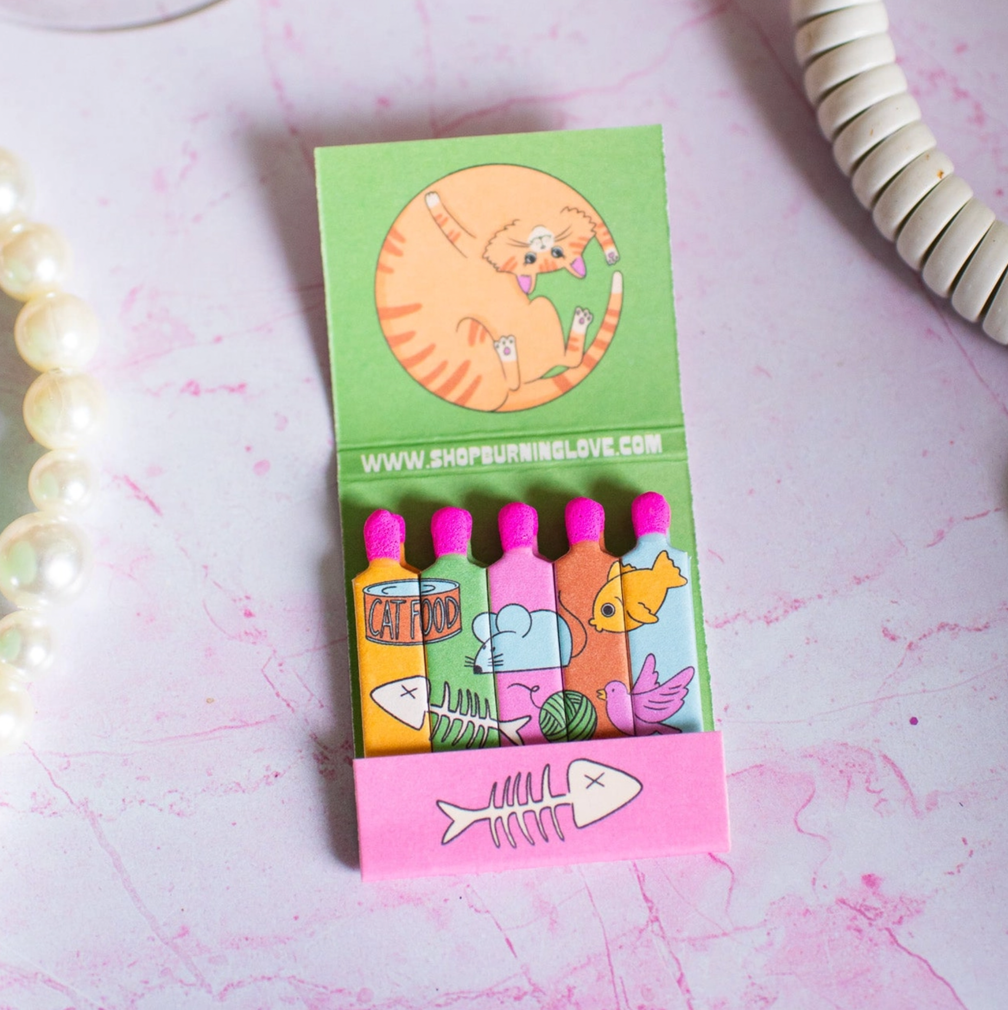 Cat Matchbook
