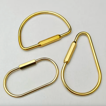 Brass Keyring