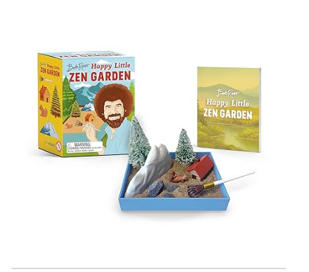 Bob Ross Happy Little Zen Garden