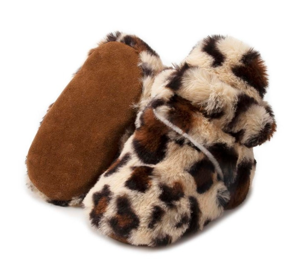 Fuzzy Baby Booties