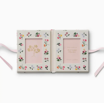 Ditsy Dahlia Folio Paper Wrapped Picture Frame